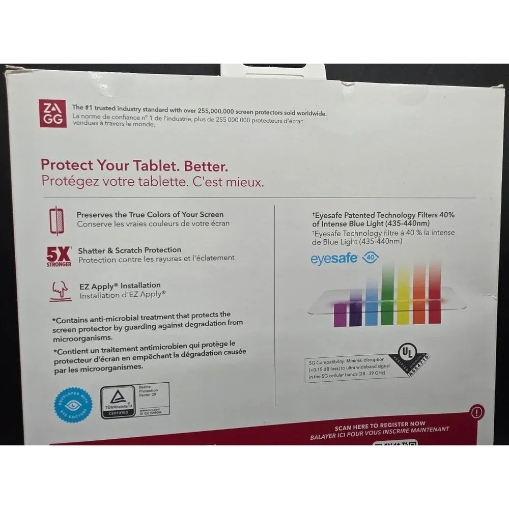 ZAGG InvisibleShield Glass Elite VisionGuard Screen Protector For iPad Pro 11